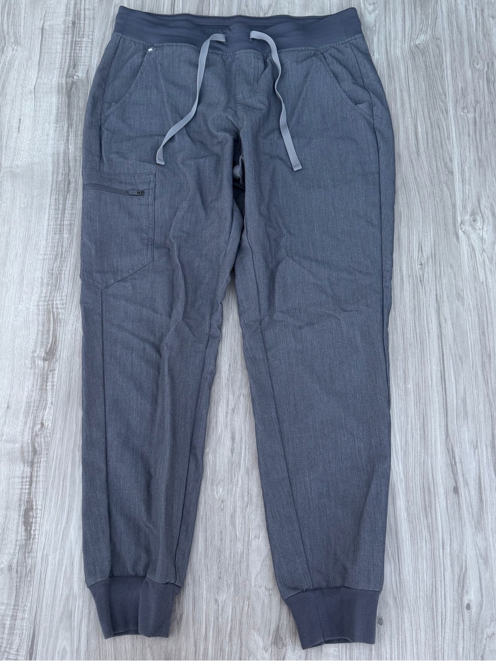 Figs Women's Charcoal Gray Jogger Jumpsuit Pants